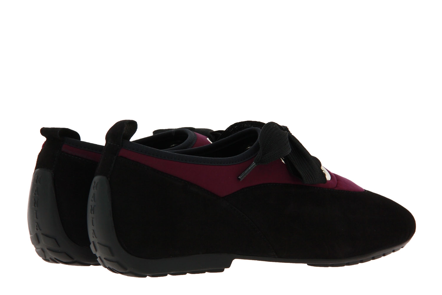 Mania Schnürer CAMOSCIO NERO MANGO 5227 (37 )