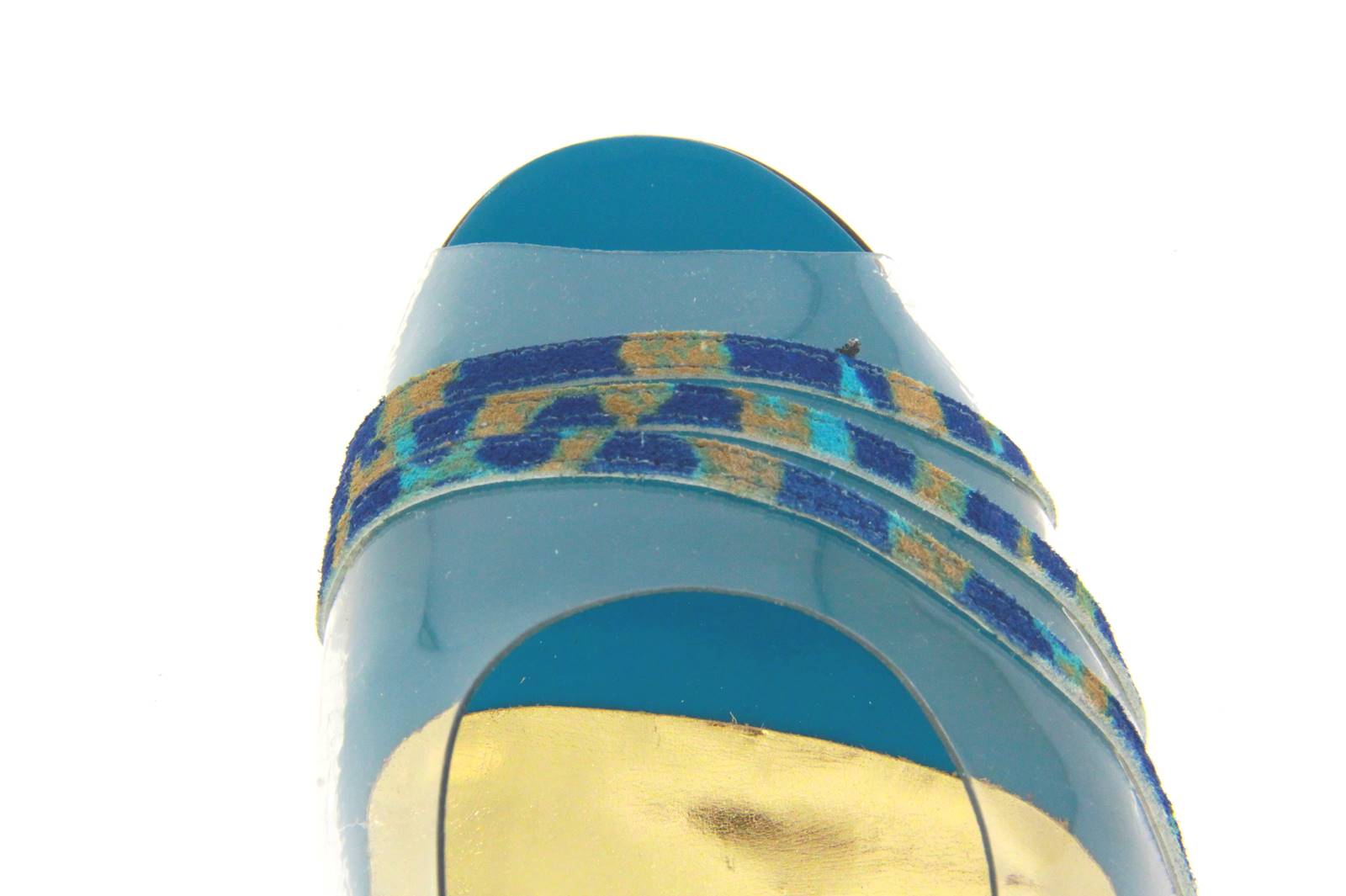 Azurée Cannes Sandale NADIR VELOUR SOLERO BLU (37½)