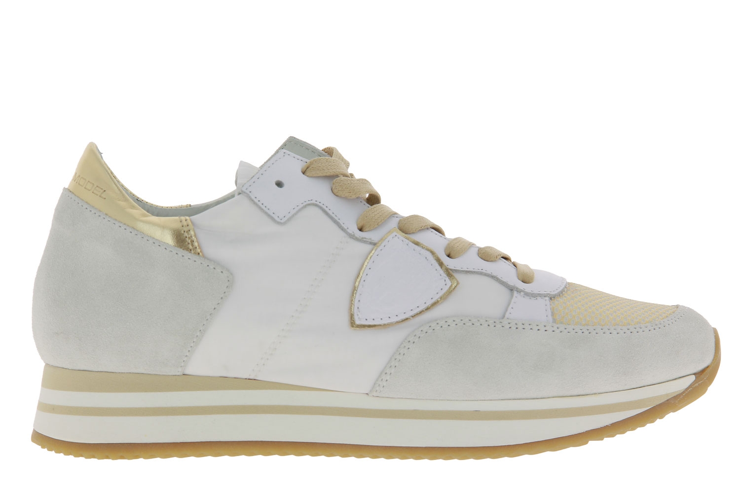 Philippe Model Sneaker TROPEZ HIGHER MONDIAL BLANC PLATINO (38)