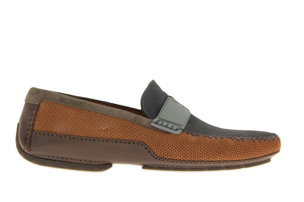 Moreschi Mokassin CARINZ MARRONE CHIARO (43½)