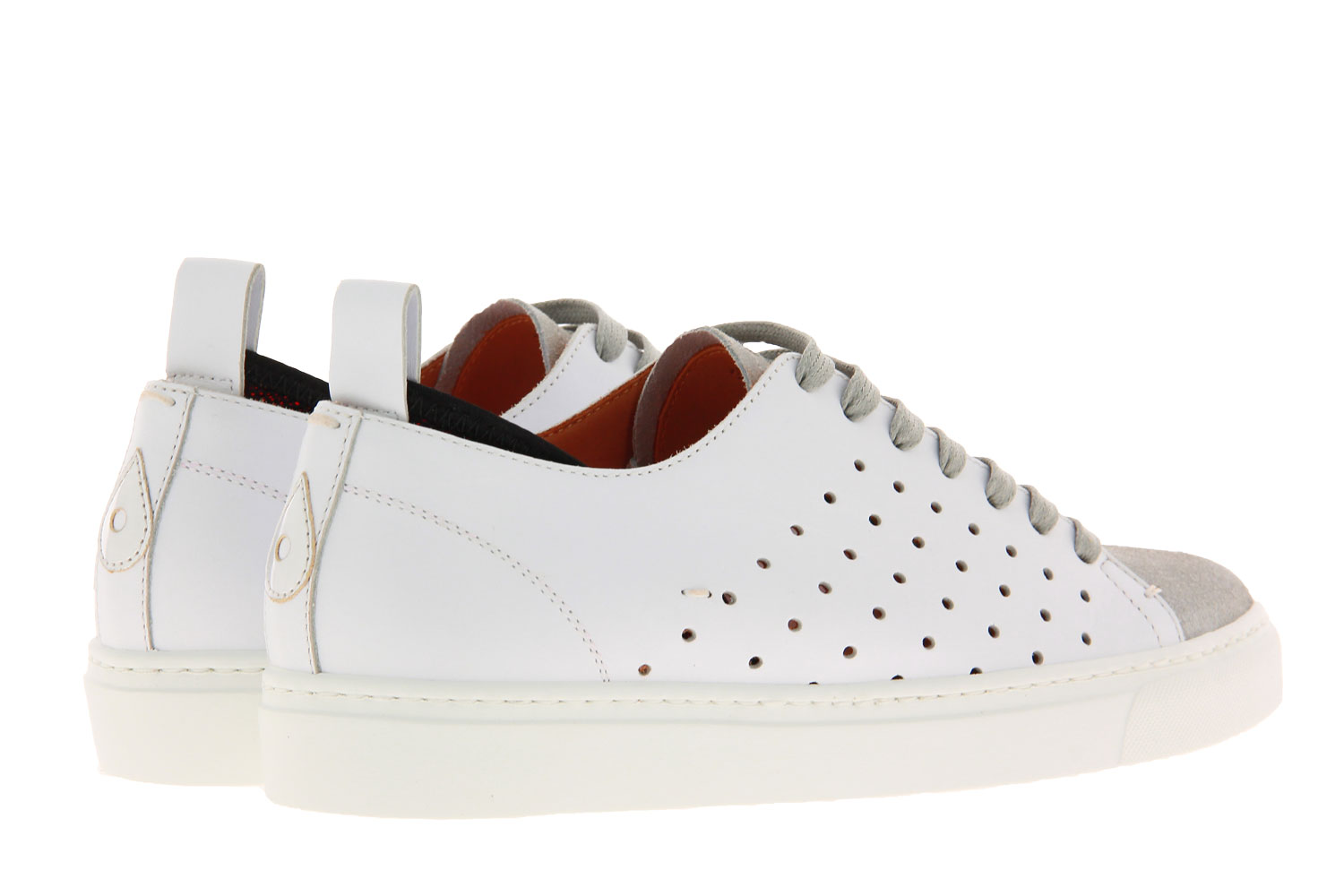 Levius Sneaker RIVA HOLE CAMOSCIO BIANCO GHIACCIO (37 )
