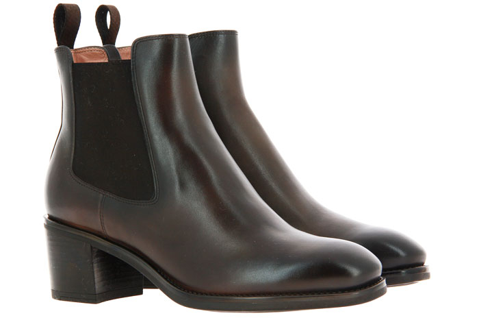 Santoni Chelsea Boots NAPPA BROWN (40)