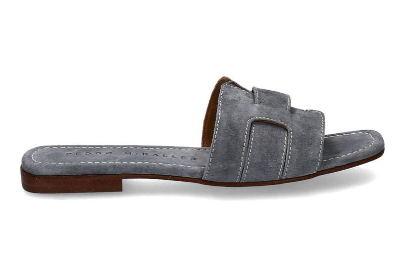 Pedro Miralles Pantolette VELOUR SKY