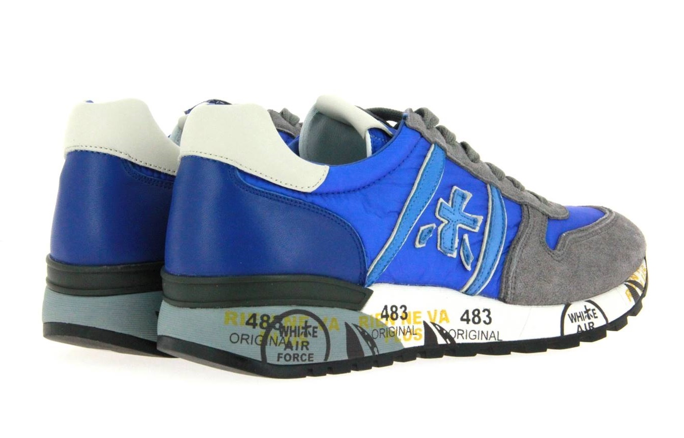 Premiata Sneaker LANDERC BLU / GREY (43)