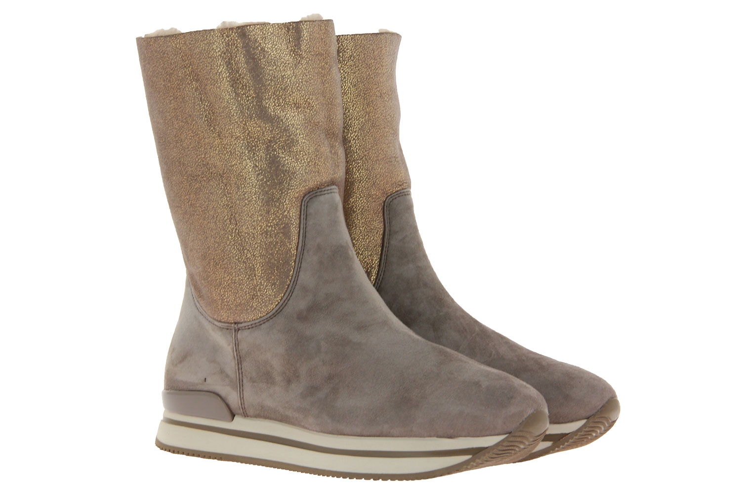 Hogan Stiefelette gefüttert NEW WINTER MONTONE PALUDE (38)