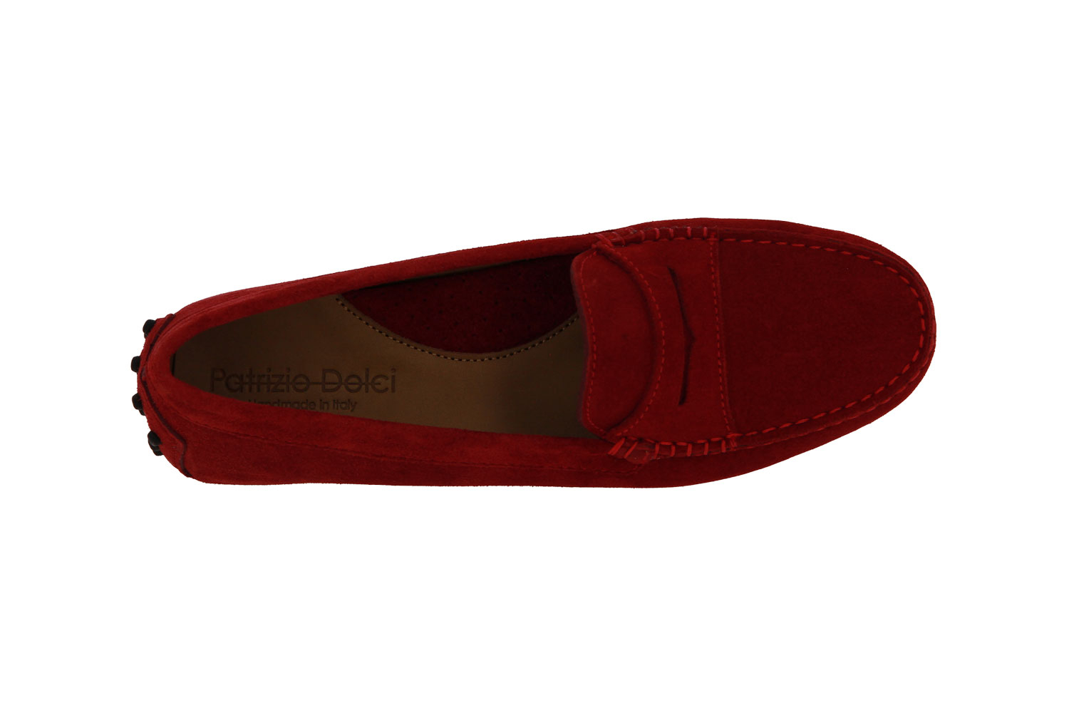 Patrizio Dolci Mokassin VELOUR ROSSO 581 (36)