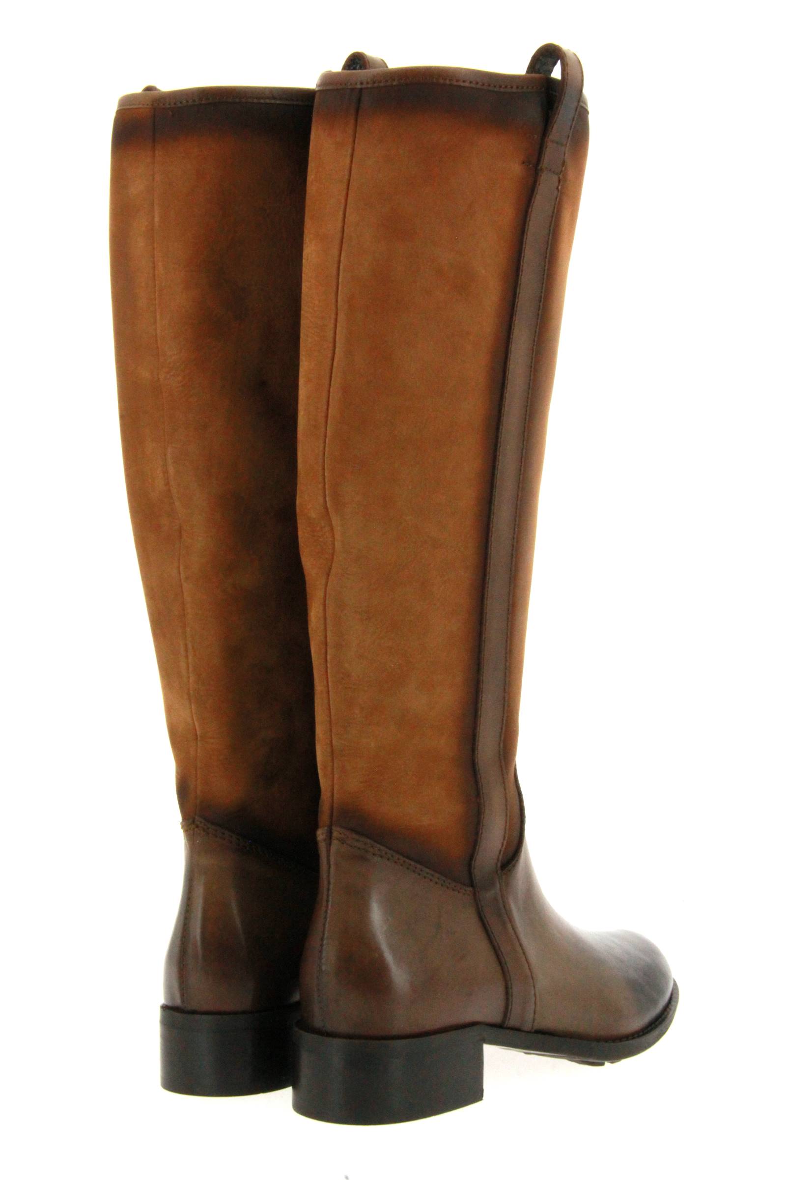 Donna Piú Stiefel OLIVIA SFUMATO BRANDY TEQUILA BRANDY NUBUK (39)