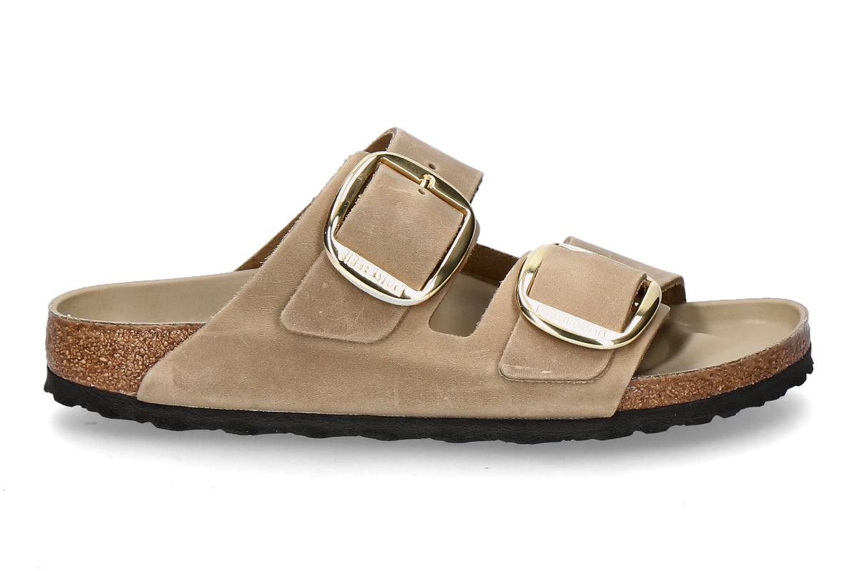 Birkenstock Damen- Pantolette ARIZONA BIG BUCKLE- tabacco brown/ hellbraun