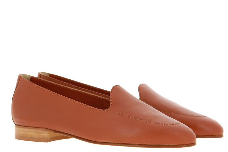 ScarpaRossa Slipper BENITO NAPPA COGNAC (35)