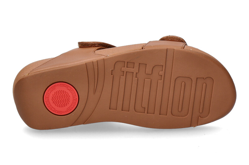 Fitflop Pantolette LULU ADJUSTABLE LIGHT TAN JE7390