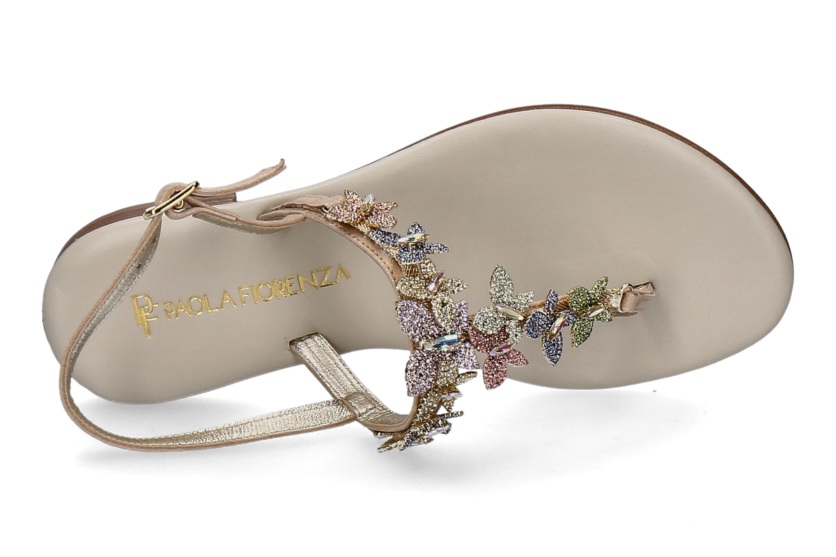 Paola Fiorenza Sandale FARFALLE- beige_271900153_5
