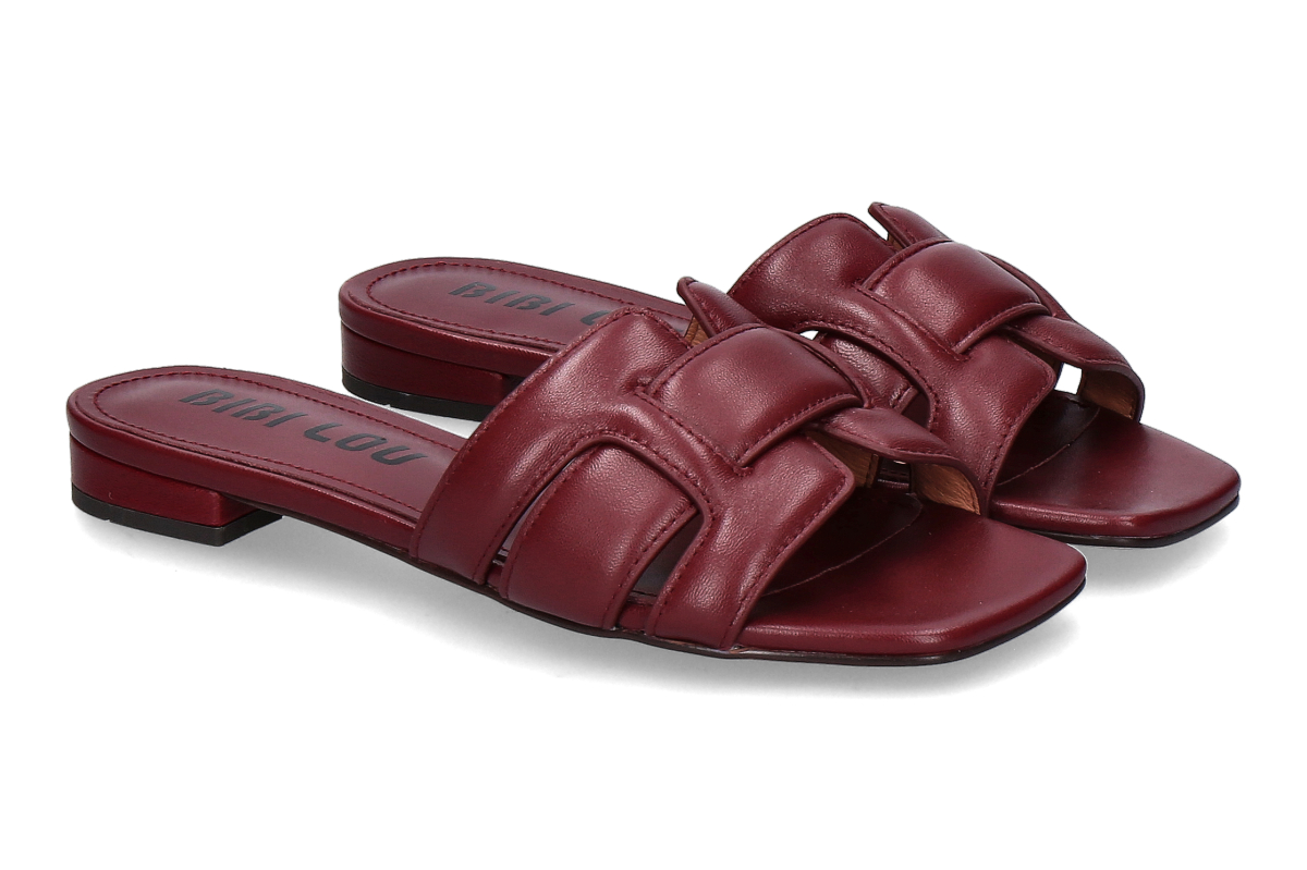 Bibi Lou Pantolette HOLLY- burgundi