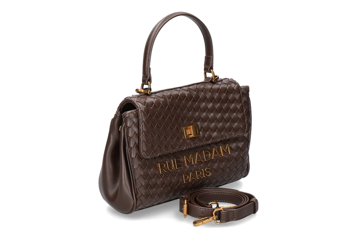 Rue Madam Henkeltasche LES JOURS XS- chocolate/ dunkelbraun