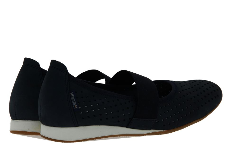Mephisto Ballerina BILLIE PERFORIERT NAVY STYLBUCK (42)
