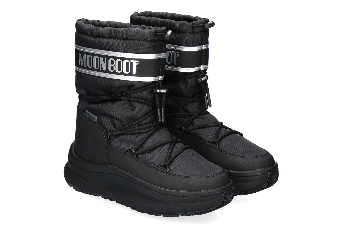 Moon Boot Boots MOON247 POLAR WP- silber/ schwarz