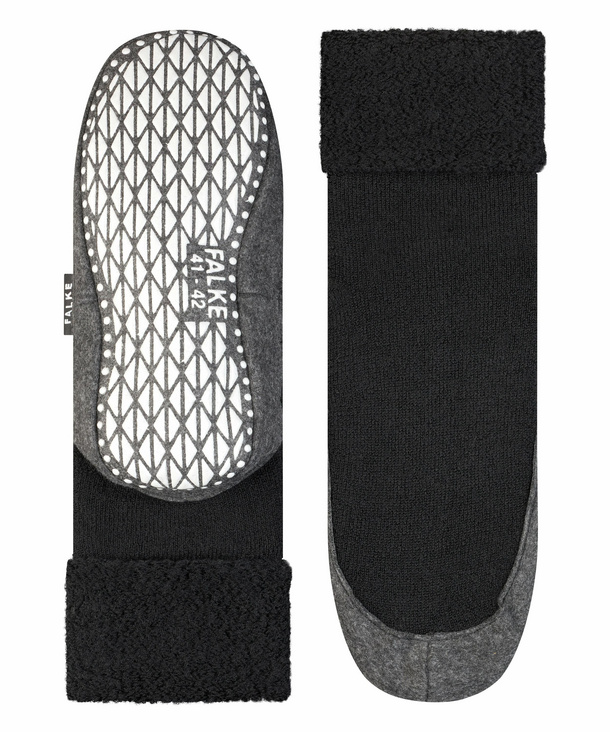 FALKE Cosyshoe Hausschuh BLACK