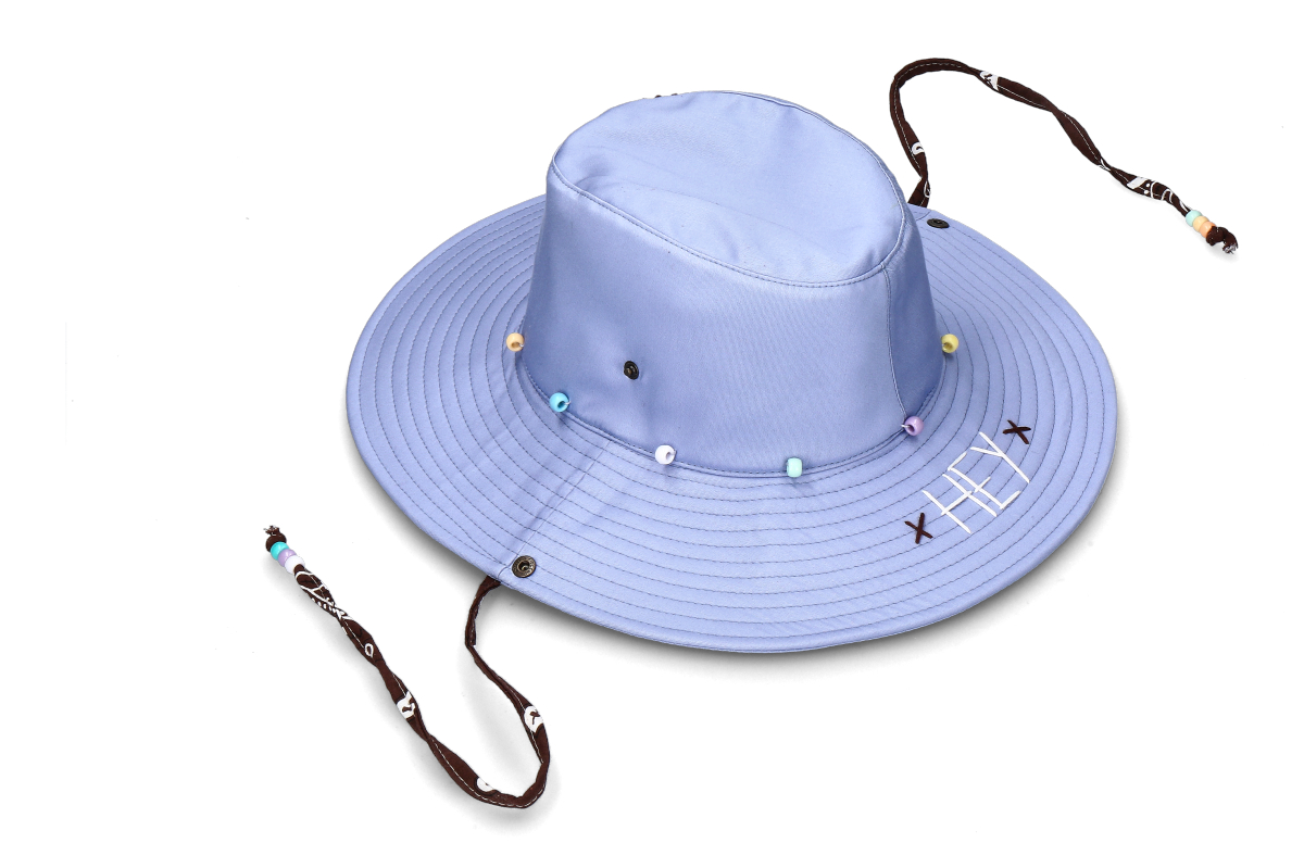 The Hat Gang Safarihut SAFARI- azzuro/ hellblau