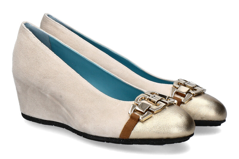 Thierry Rabotin Keilpumps TAGGIA BEIGE 181A