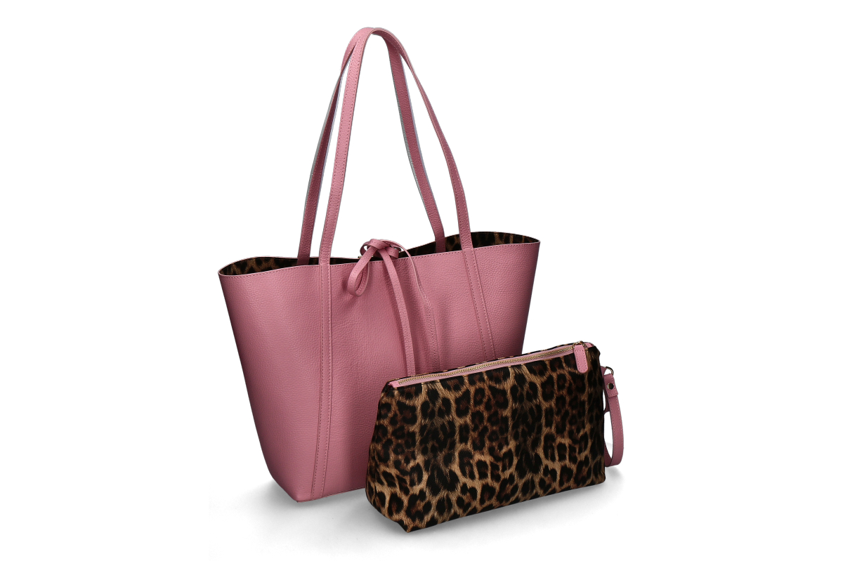 Braccialini Shopper DOUBLE- pink/ rosa