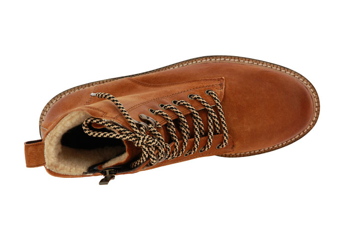 Paul Green Stiefelette gefüttert TWICE COGNAC (40½)