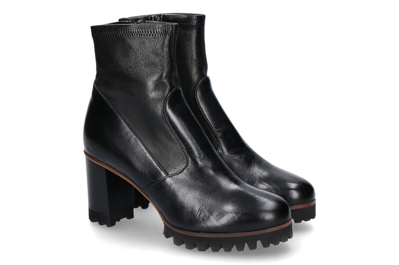 Truman's Stiefelette VITELLO NERO NAPPA STRETCH (35½)