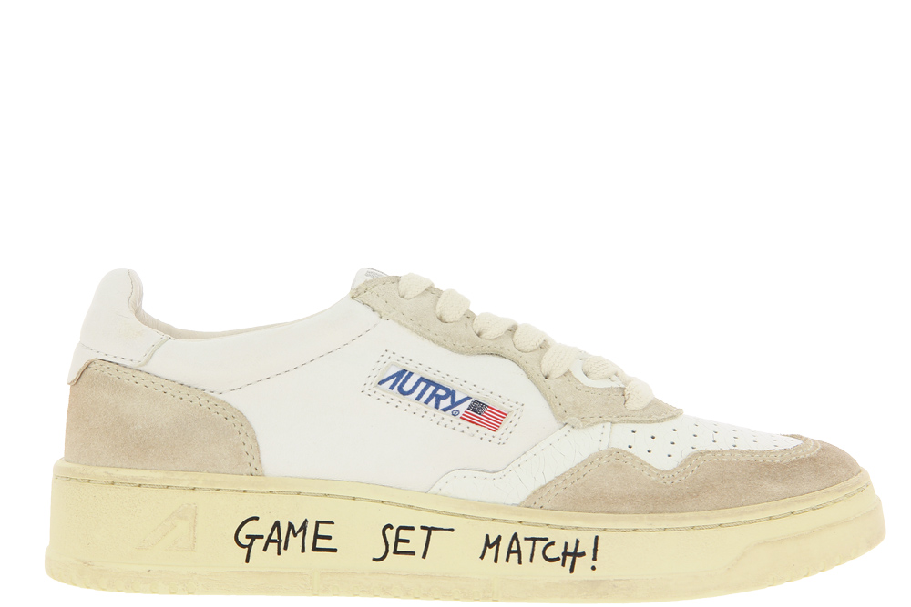 Autry Sneaker MEDALIST CRACKLE WHITE 