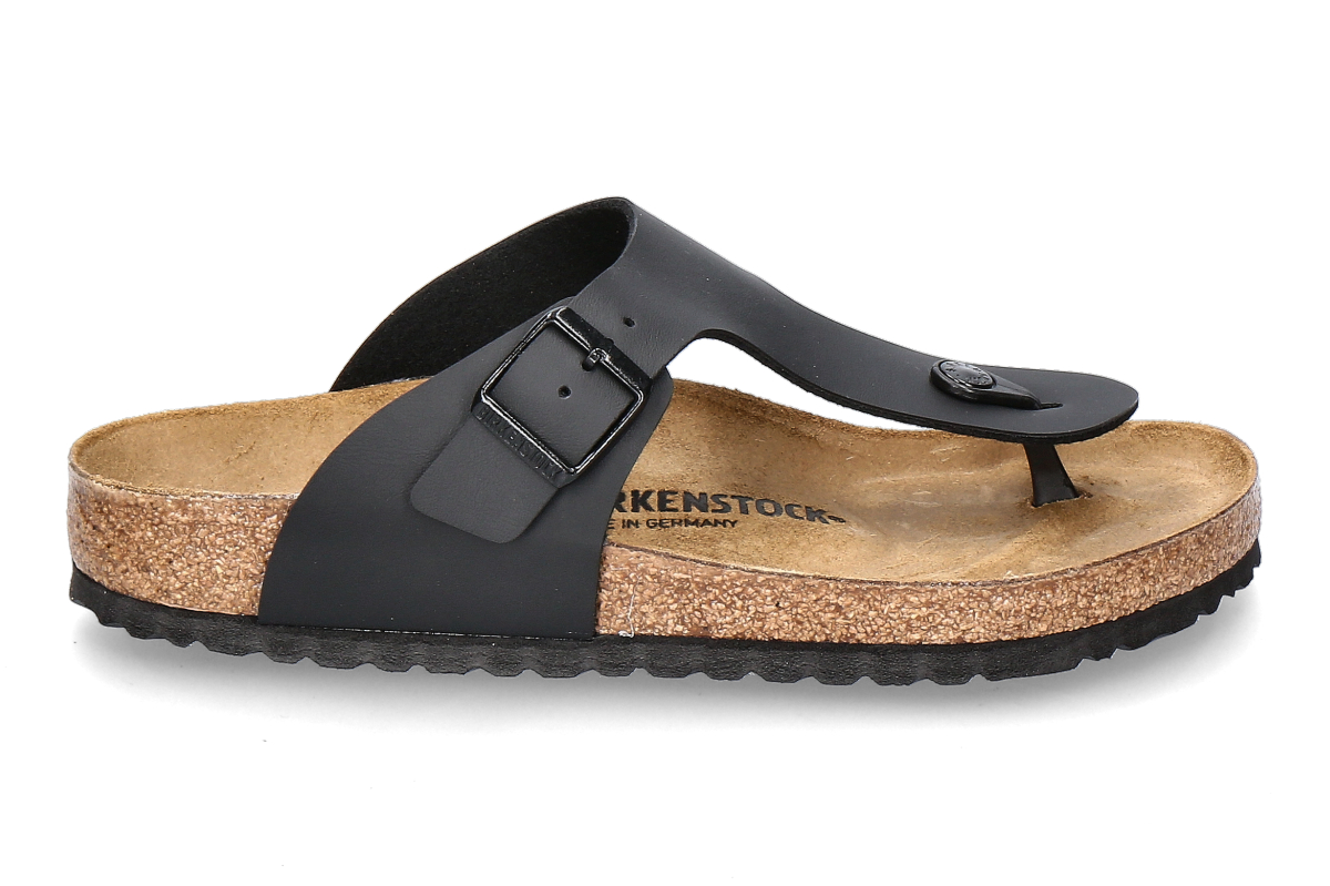 Birkenstock Herren- Zehensteg Pantolette RAMSES BS NORMAL- schwarz/ black