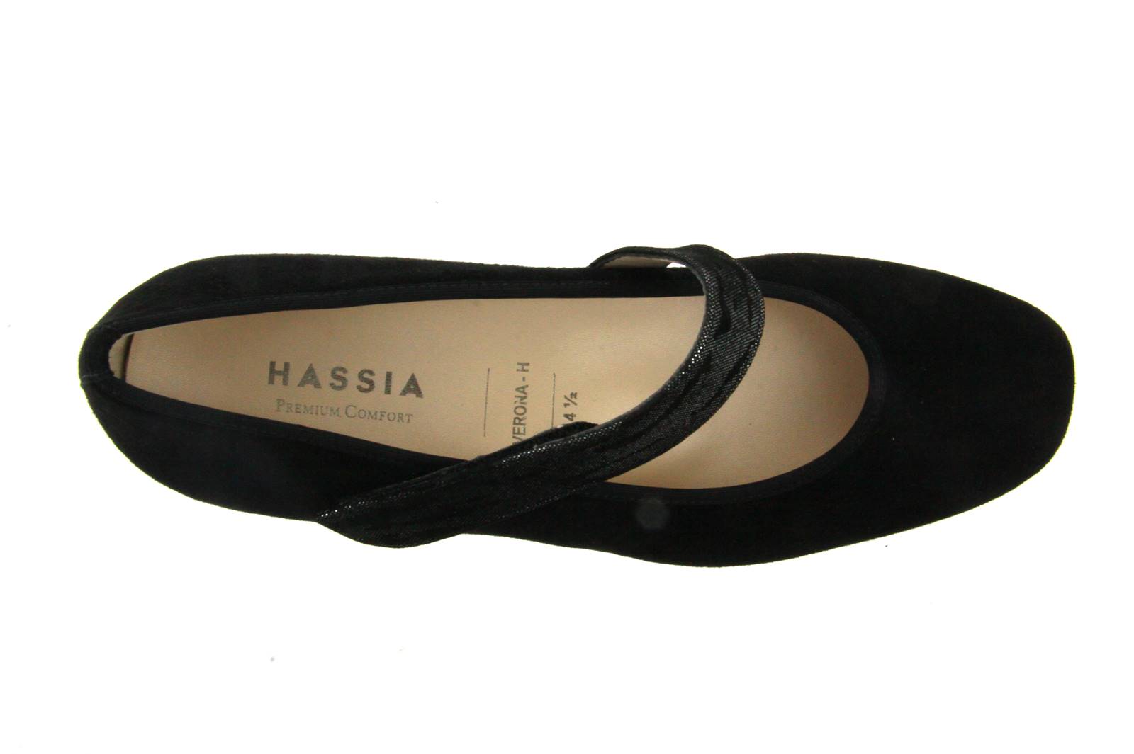 Hassia Pumps VERONA SAMTZIEGE BLACK (42)