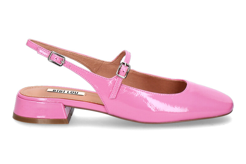 Bibi Lou Slingpumps PEND Lack Pink