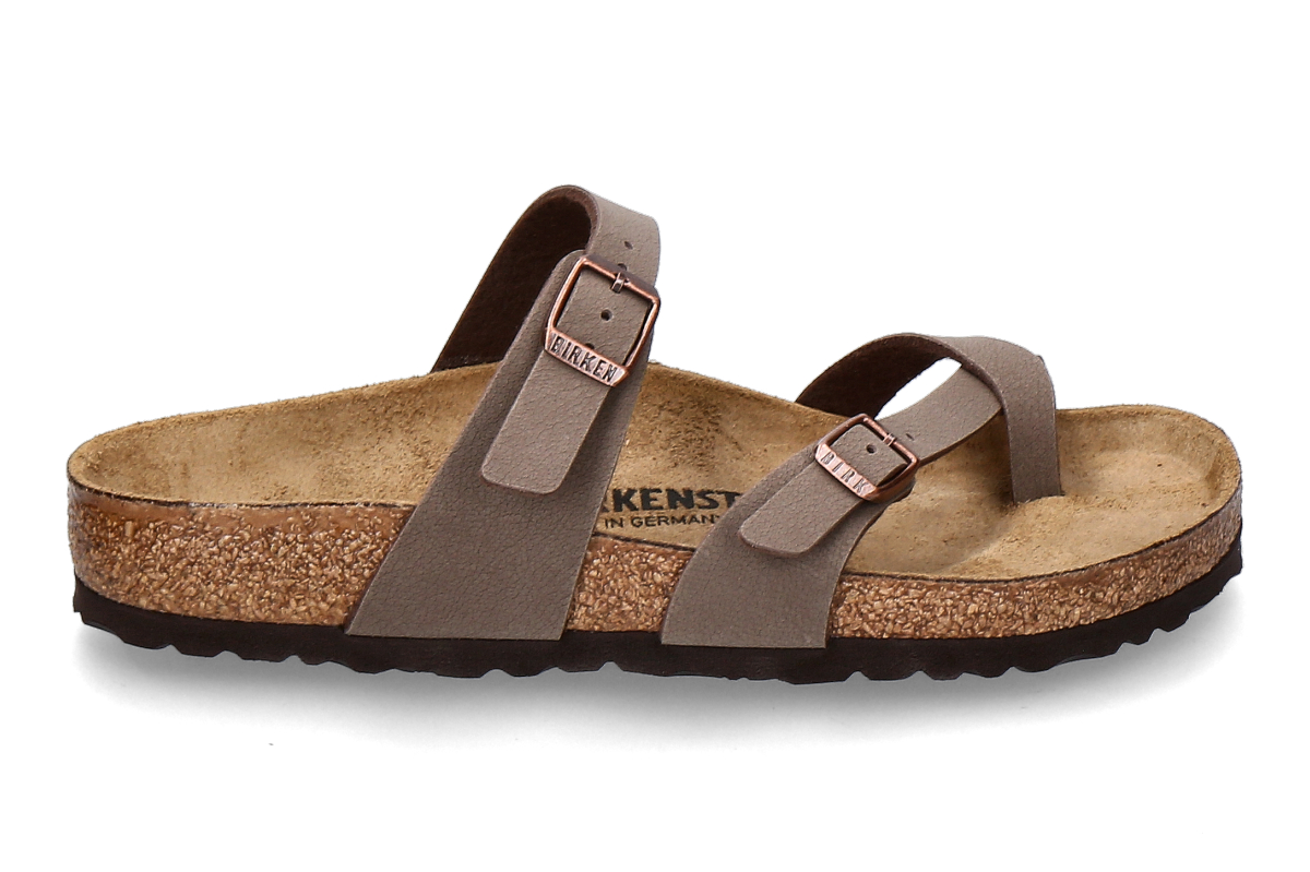 Birkenstock Damen- Pantolette MAYARI NORMAL- mocca/ braun