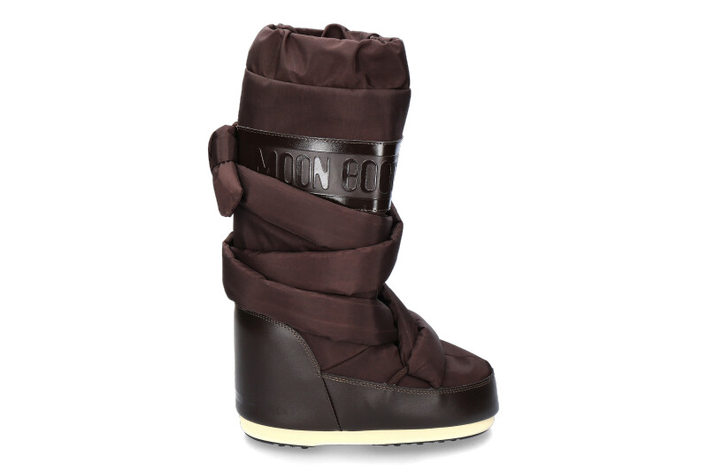Moon Boot ICON MEGA LACE DARK BROWN