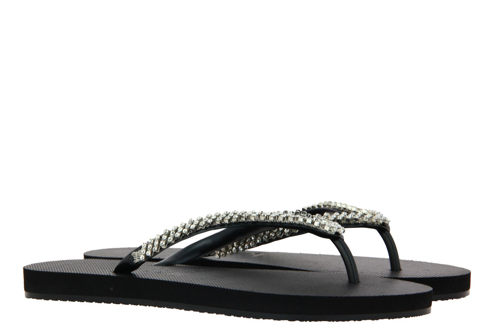 Uzurii Flip Flop WHITE CLASSIC BLACK (35-36)