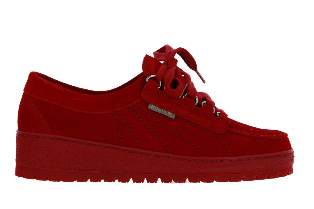 Mephisto Sneaker LADY RED VELOURS 9801 (39)
