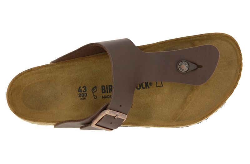 Birkenstock Pantolette RAMSES NORMAL DARK BROWN BIRKO FLOR (45) Birkenstock Pantolette RAMSES NORMAL DARK BROWN BIRKO FLOR (45)