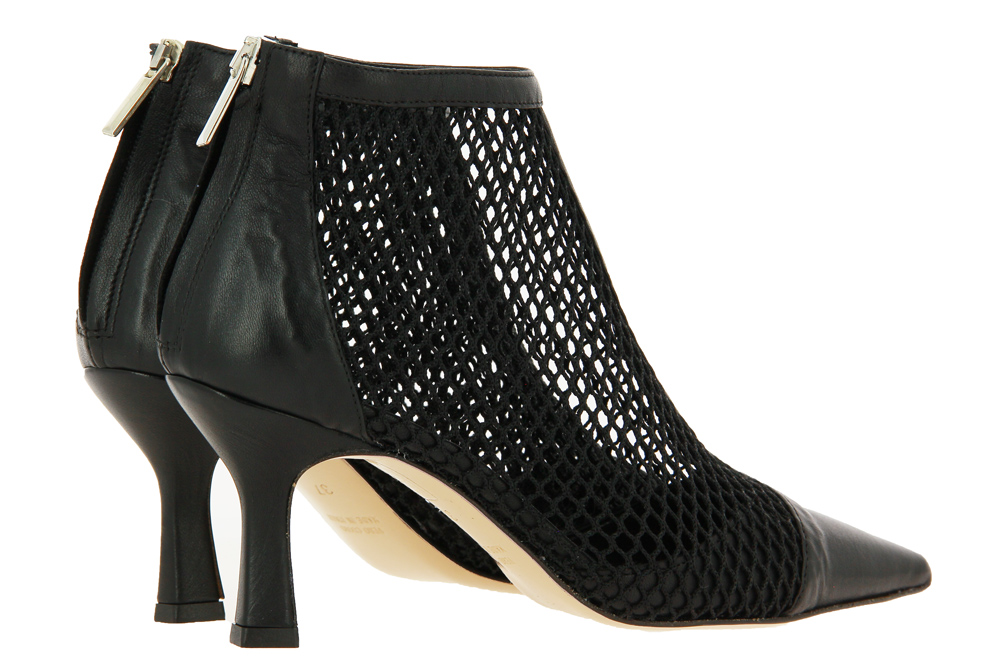Bianca Di Sommerstiefelette FONDO CUOIO NAPPA NERO RETE JE8385