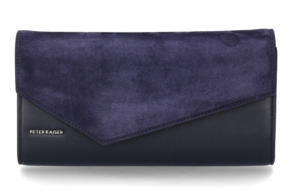 Peter Kaiser Clutch BLUE NAPPA- dunkelblau