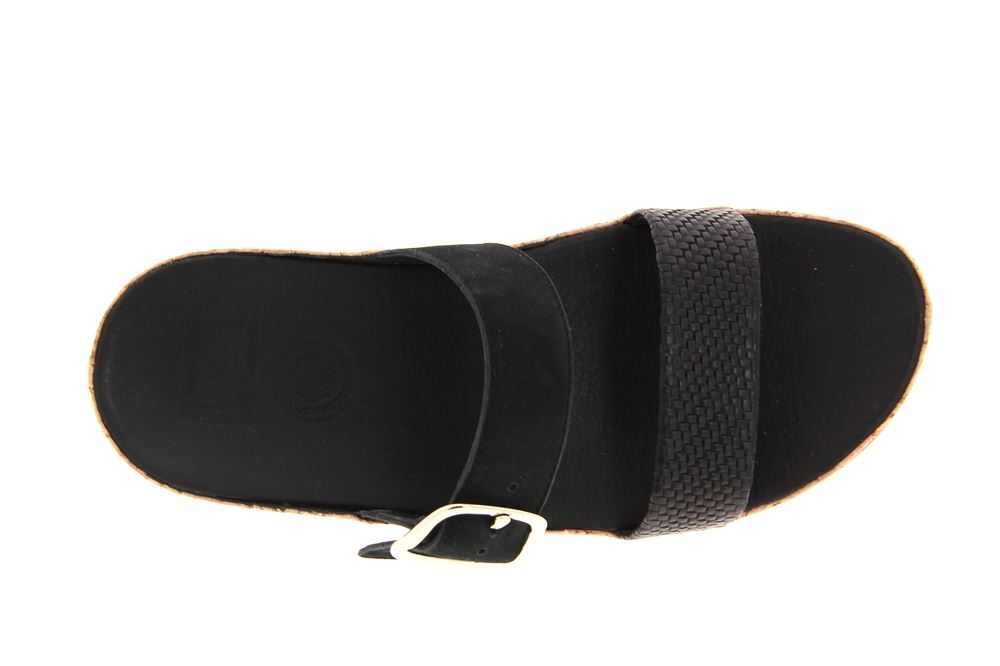 Fitflop Pantolette STACK SLIDE BLACK (40)