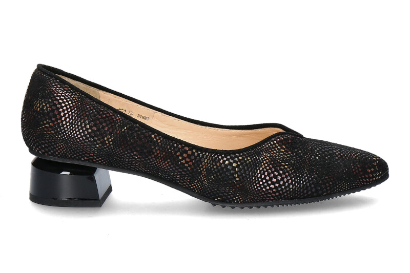 Brunate Pumps BIBA VASA BRONZO CAMOSCIO NERO (39½)