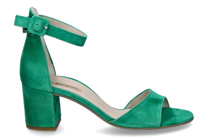 Paul Green Sandalette SAMTZIEGE SMARAGD JE6861