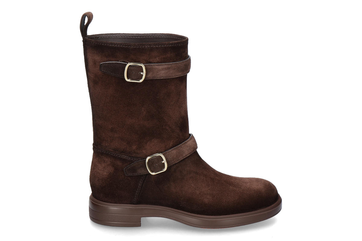 Santoni Damen- Stiefelette EASY DB- dunkelbraun/ dark brown