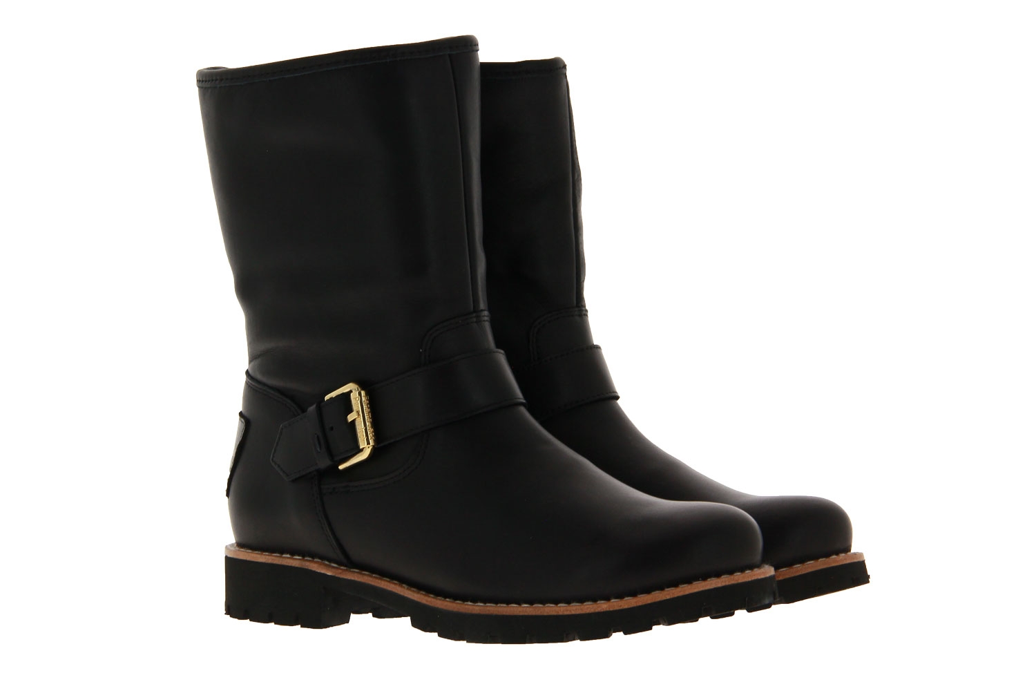 Panama Jack Stiefelette gefüttert SINGAPUR IGLOO TRAVELLING NAPPA NEGRO BLACK (42)