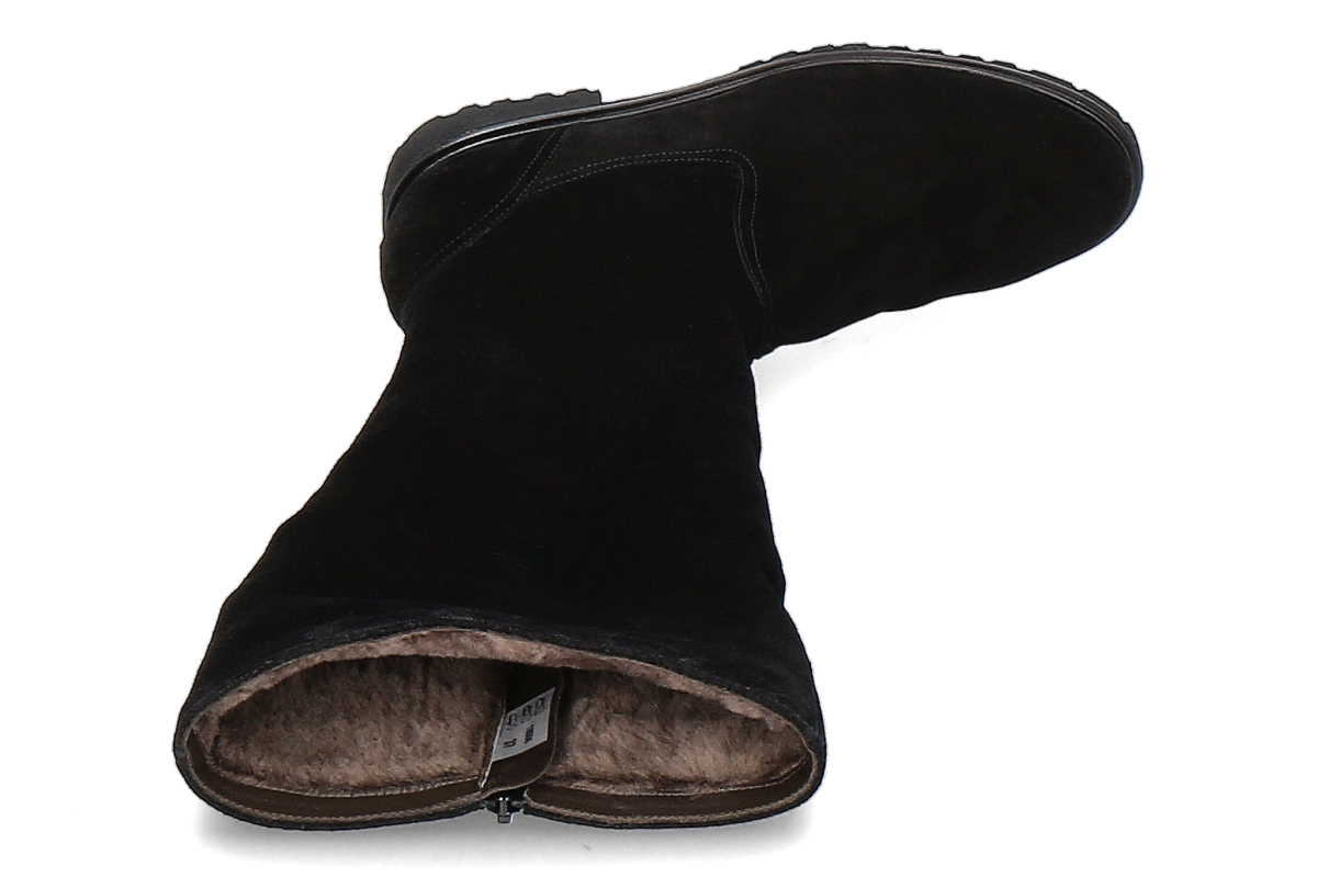 Brunate Stiefel gefüttert TANK SOFTY CAMOSCIO- nero_264000133_5