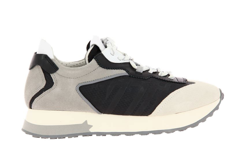 ASH Sneaker TIGER CALF SUEDE SALT BLACK WHITE (36)