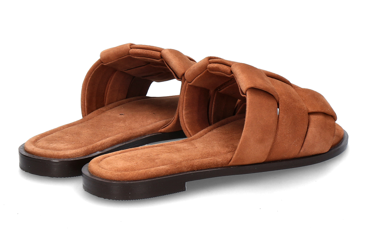 Corridoni 1 Milano Damen- Pantolette 8555 VELOUR- bruciato_281300112_2