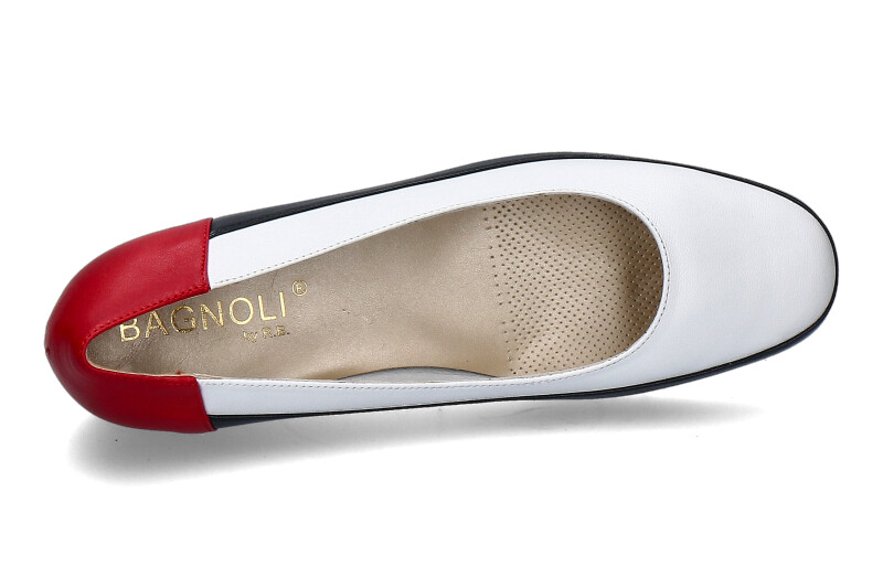 Bagnoli Slipper BIANCO ROSSO BLU (35½)