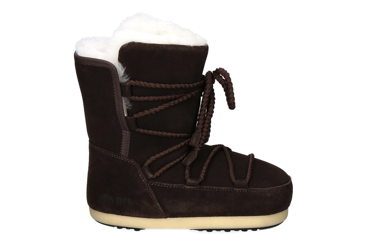 Moon Boot Damen Bootie EVX - dark brown / dunkelbraun