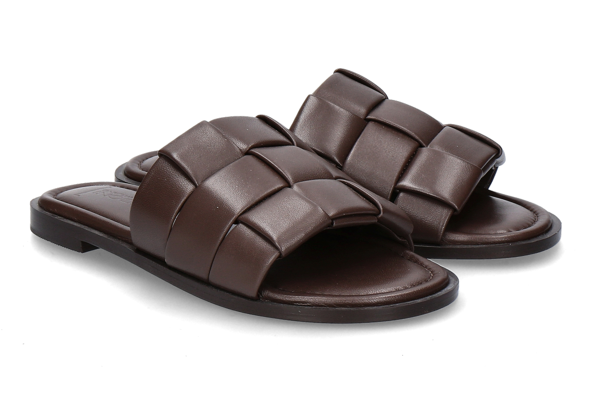 Corridoni 1 Milano Damen- Pantolette 8555- chocolate/ braun