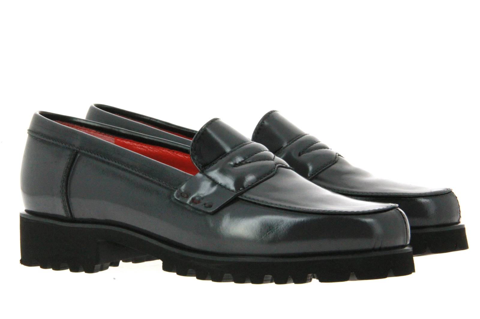 Pas de rouge Slipper MARTA SPAZZOLATO GRIGIO (40)