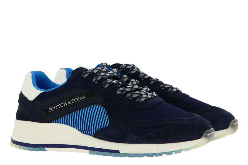 Scotch & Soda Sneaker VIVEY SUEDE NYLON BLUE MULTI (41)