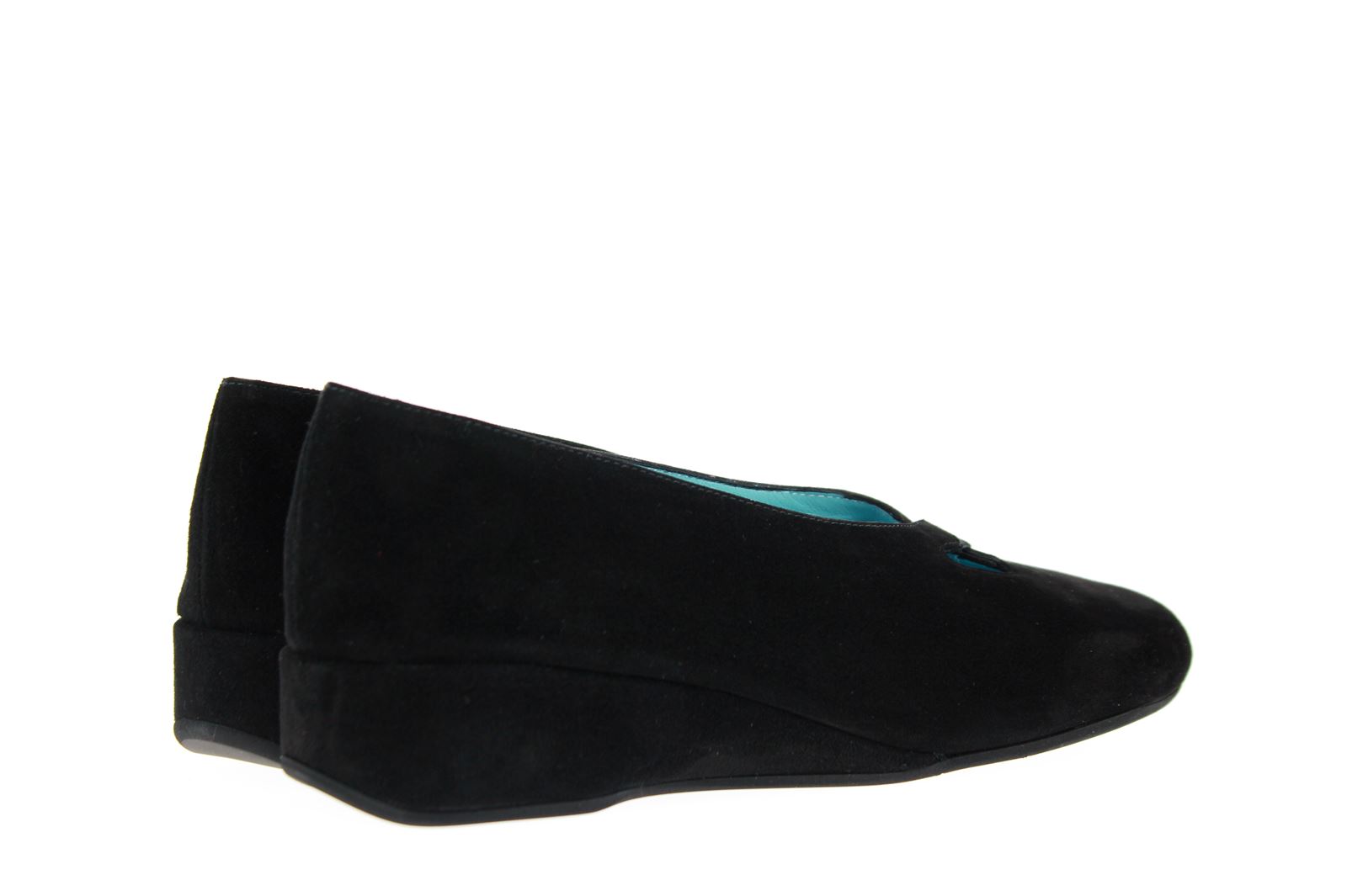 Thierry Rabotin Keilballerina ZETA CAMOSCIO NERO (38½) Thierry Rabotin Keilballerina ZETA CAMOSCIO NERO (38½)